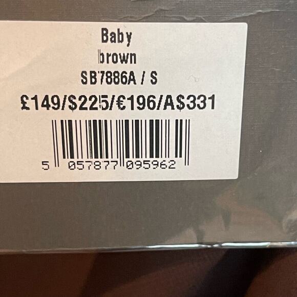 House of CB Cutout Chiffon Mini Dress Chocolate Brown Size Small NWT - Picture 12 of 13